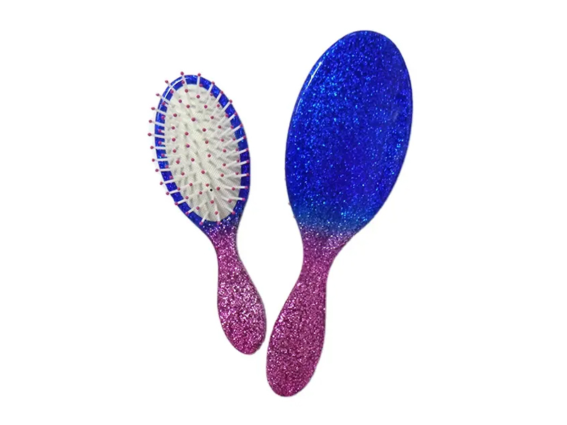 パドルプラスチックブロードライシャンプーカーブウェーブヘアブラシ