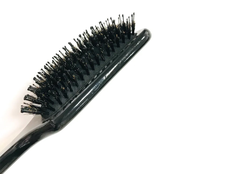 猪毛マッサージ木製パドルもつれ解消竹ヘアブラシ