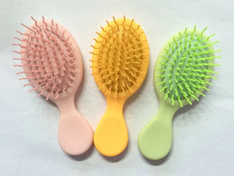 キッズミニもつれ解消カラフルヘアブラシ