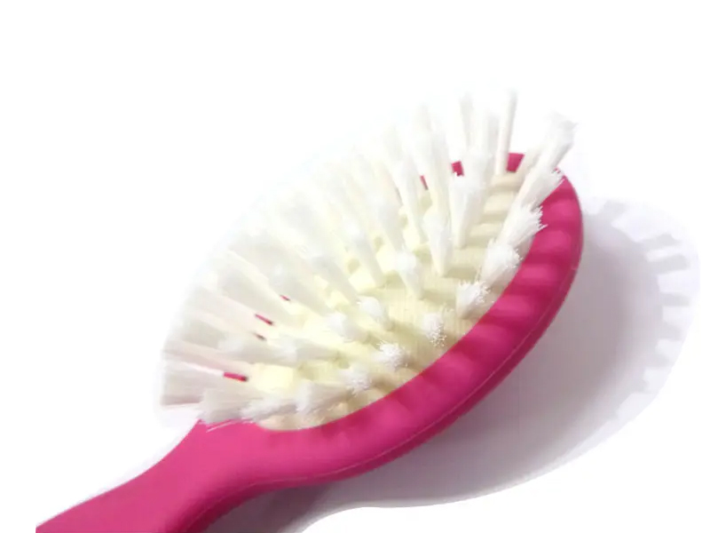 Brosse a Cheveux アフロもつれヘアブラシ メンズ ラバー コーティング付き