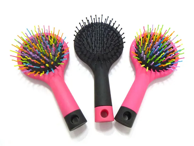 エアクッション毛ミニかわいいビッグヘッドヘアブラシ
