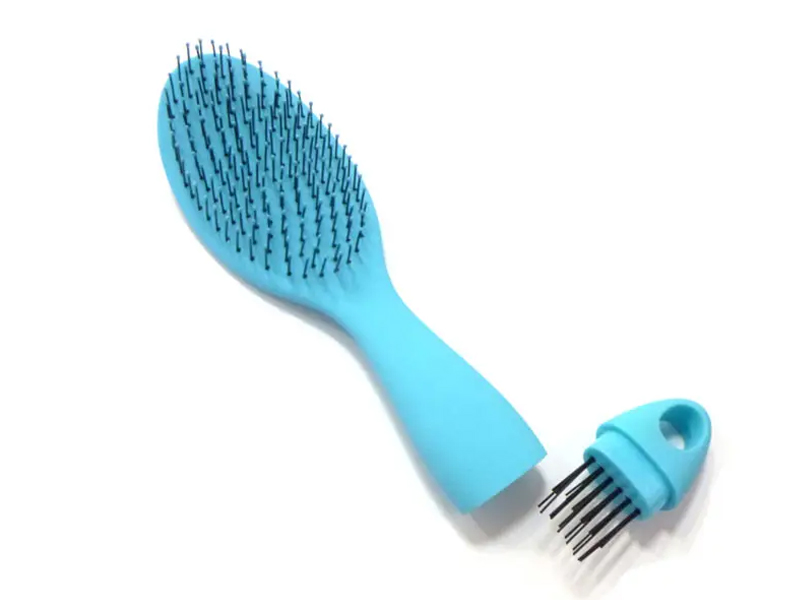 人間の静電気防止ヘアブラシ