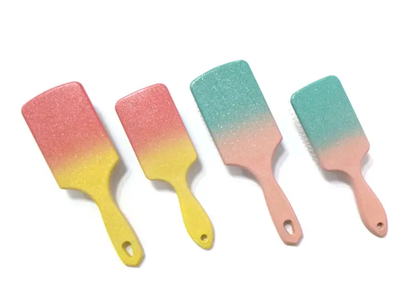 ストレートナー プラスチック毛ヘアブラシ