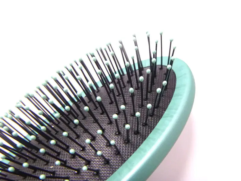 もつれ解消ブラシ ラバーコーティング ヘアブラシ