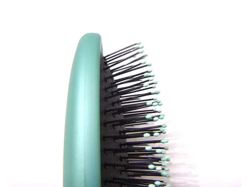 もつれ解消ブラシ ラバーコーティング ヘアブラシ