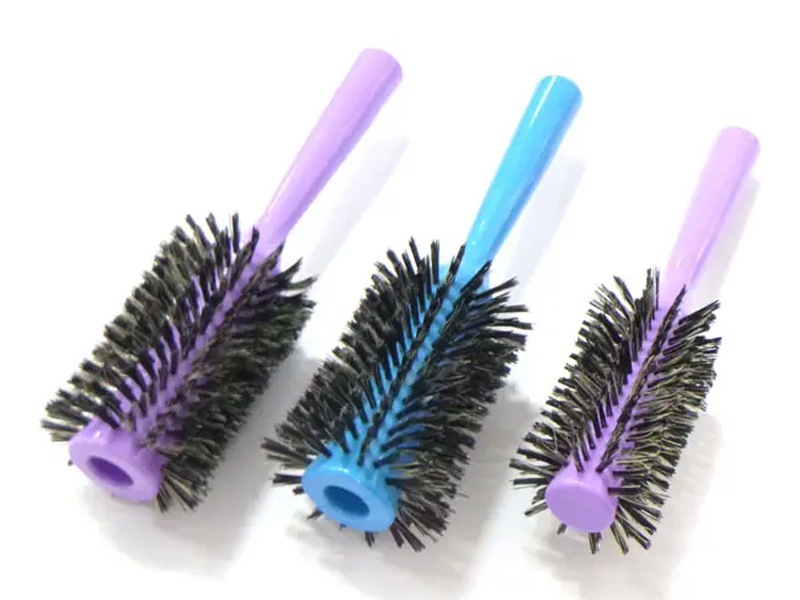 ドライヤーカールプラスチックハンドルLGヘアブラシ