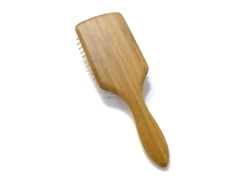 竹パドルクッションヘアブラシ