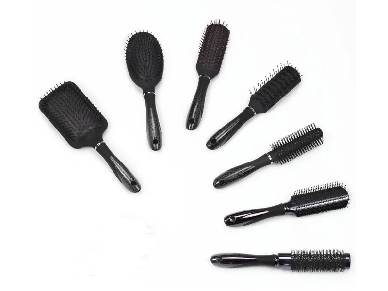 プラスチックヘアブラシセット